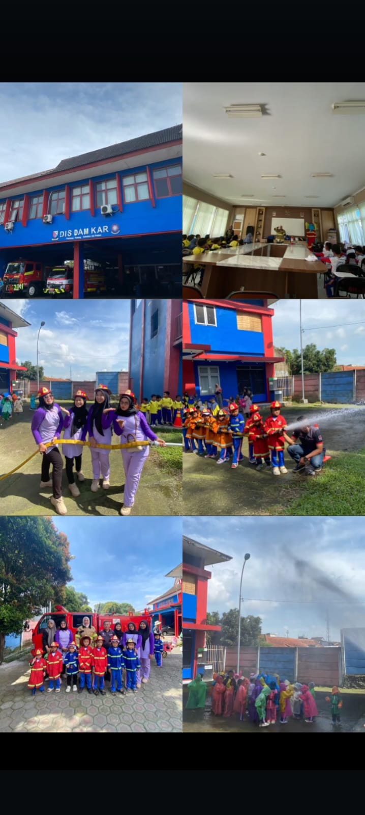 berkunjung ke damkar kab bandung