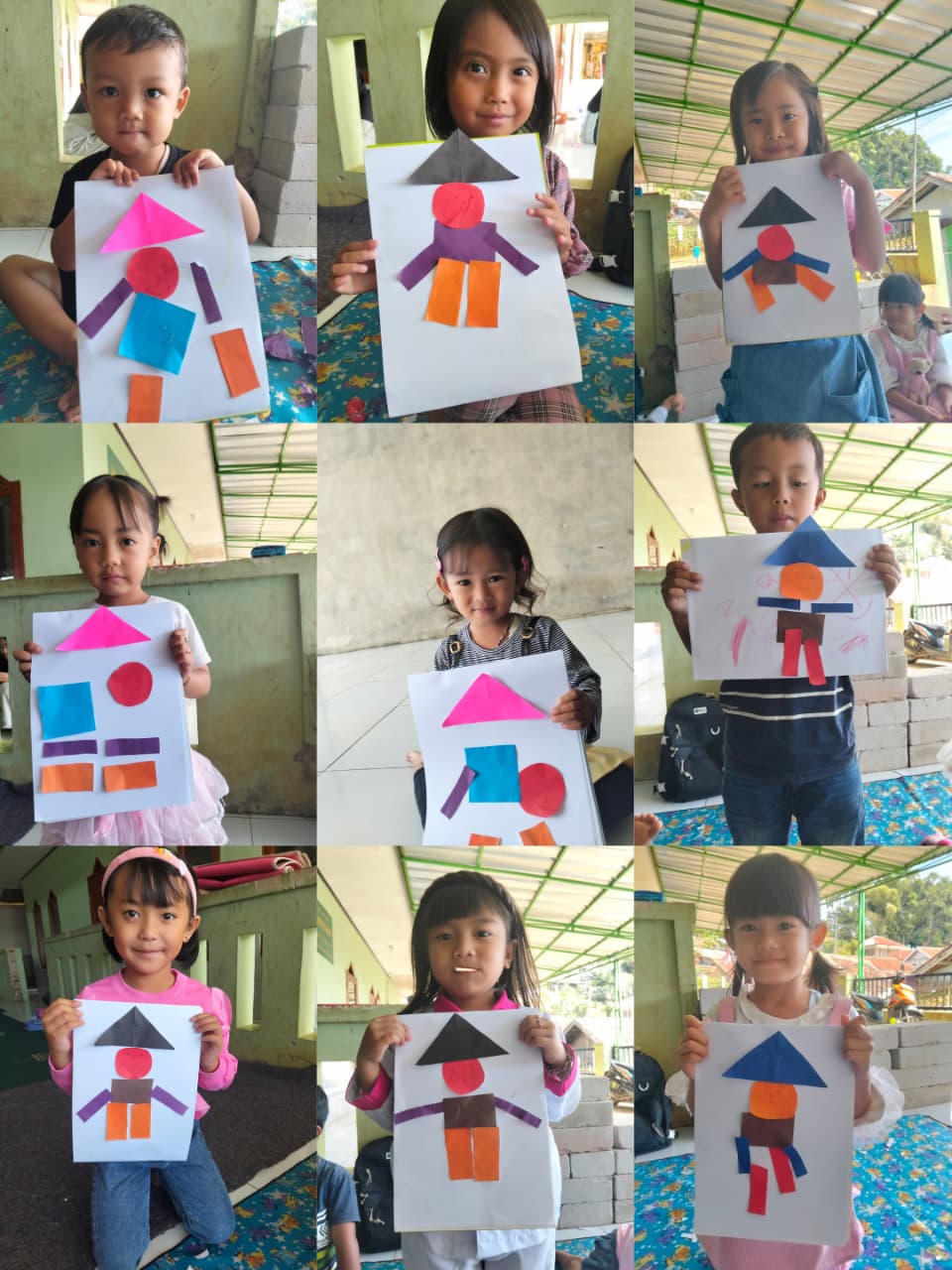 hasil karya anak  pak taani